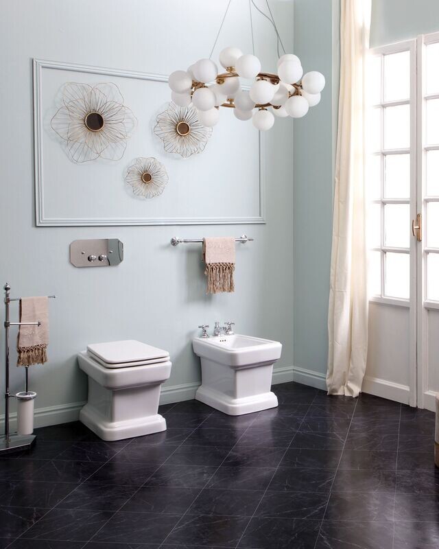 Bleu Provence - So Fifties Stand-WC