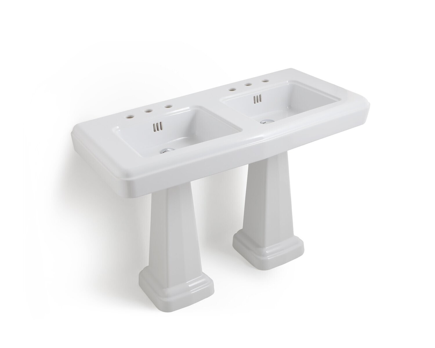 Bleu Provence - So Fifties Doppel-Waschbecken