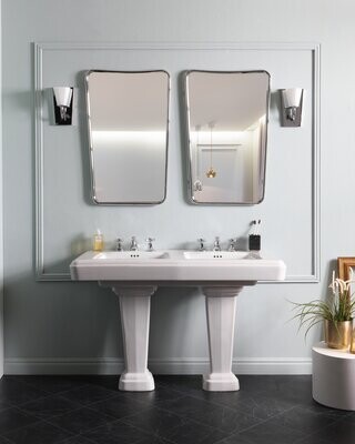 Bleu Provence - So Fifties Doppel-Waschbecken