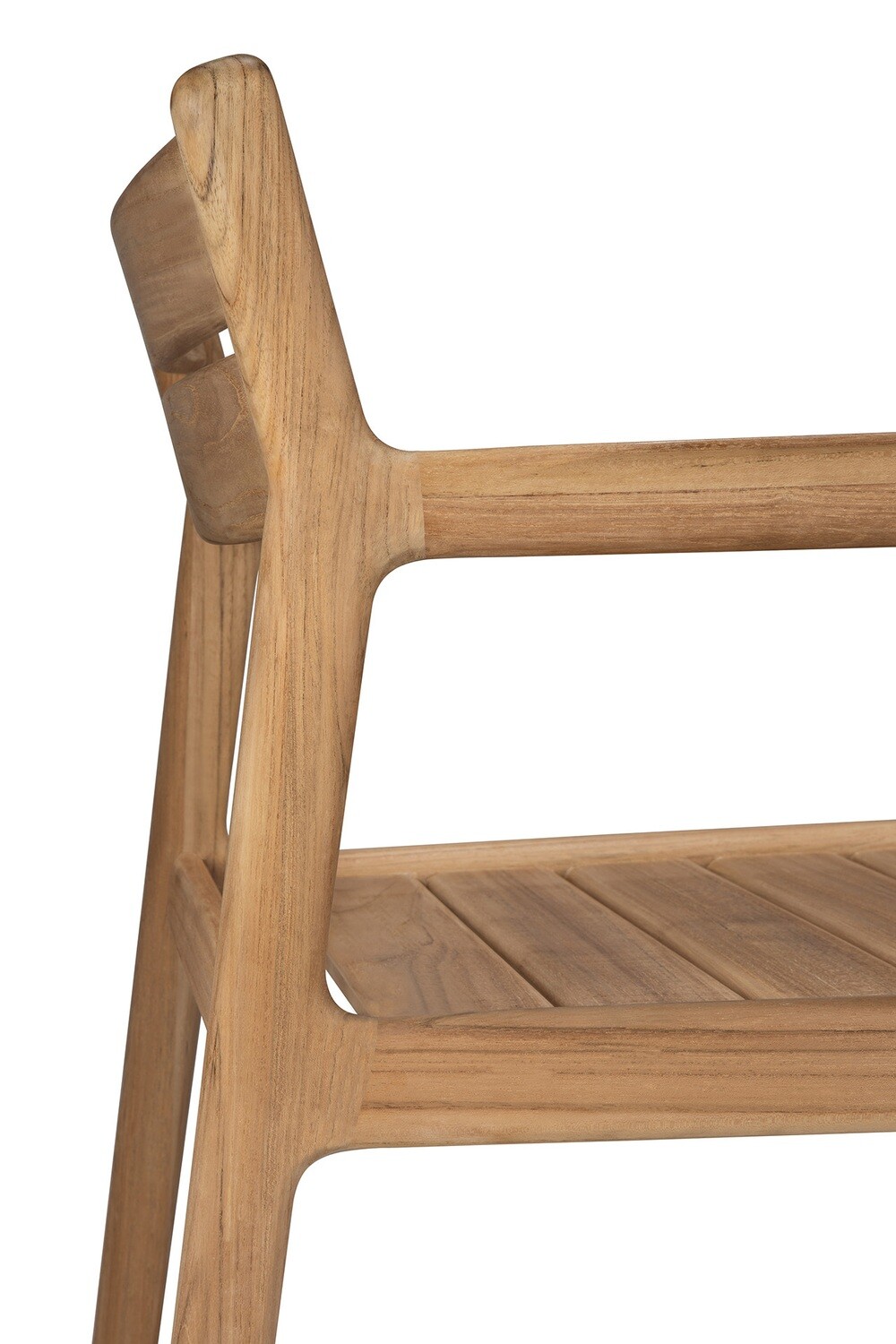 Ethnicraft - Jack Stuhl Outdoor, mit Armlehne - Teak