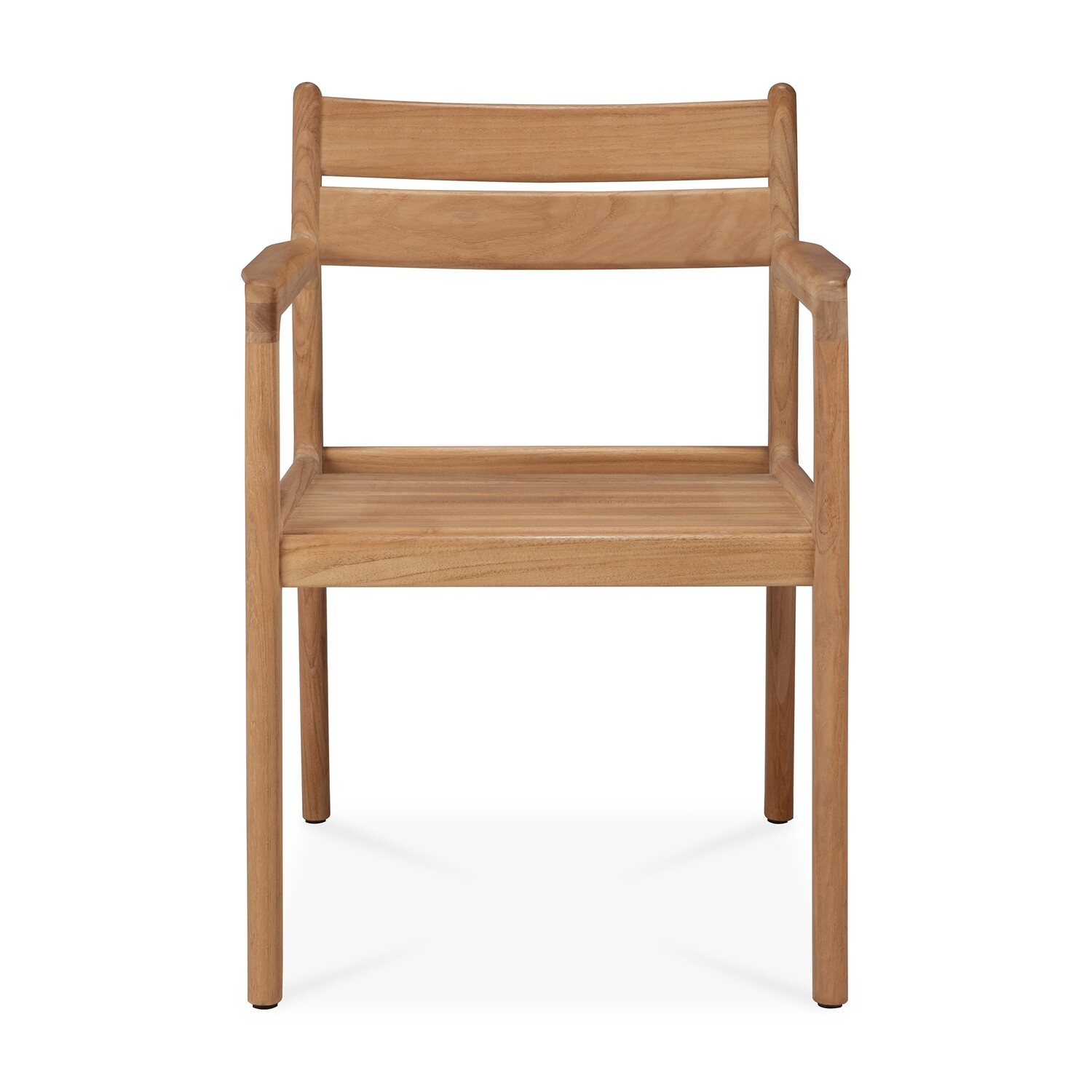 Ethnicraft - Jack Stuhl Outdoor, mit Armlehne - Teak