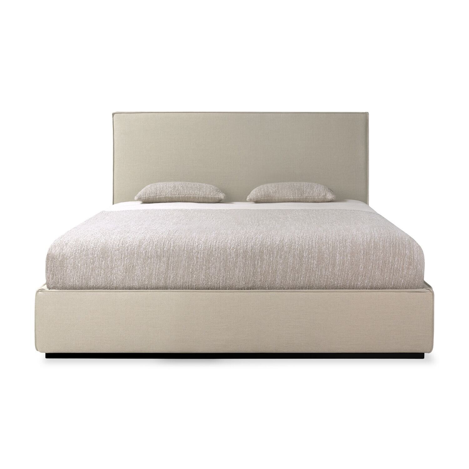 Ethnicraft - Revive Bett - Sand, Grösse (Matratze): 160 x 200cm