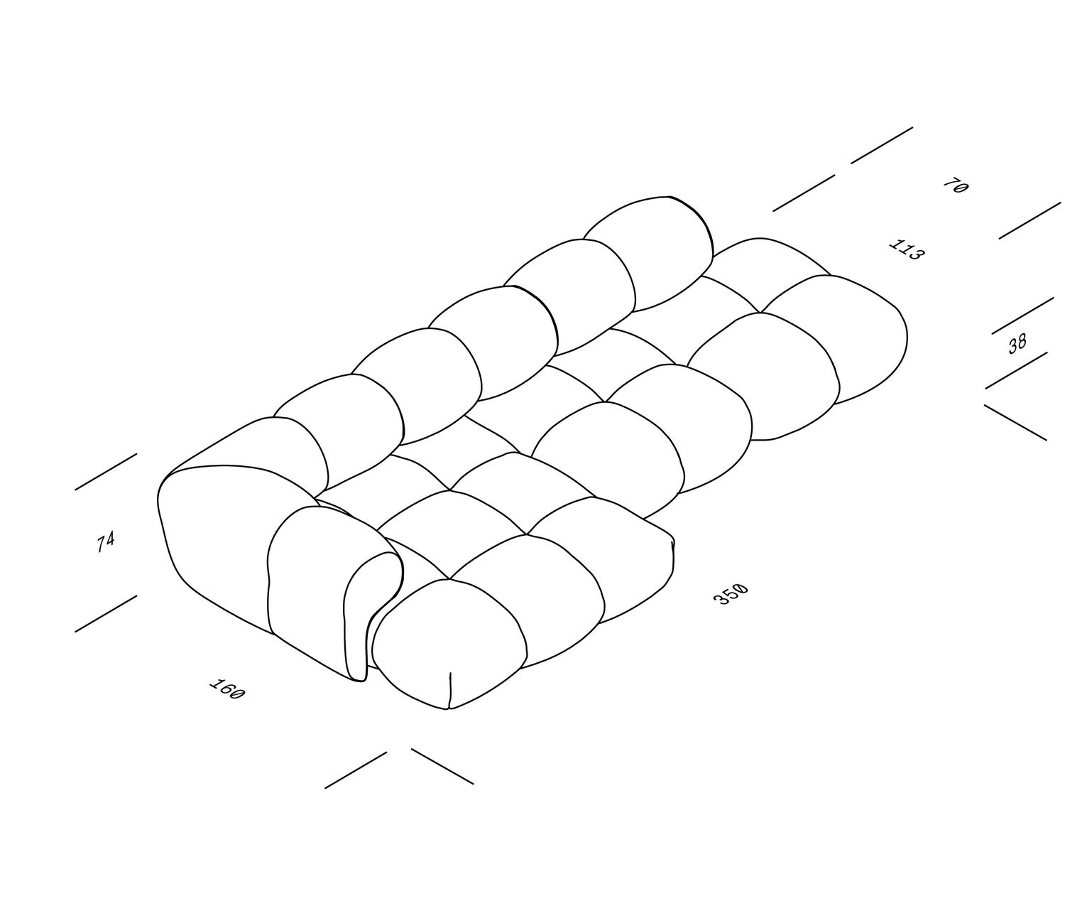 OUT - SANDER Sofa - Design 07