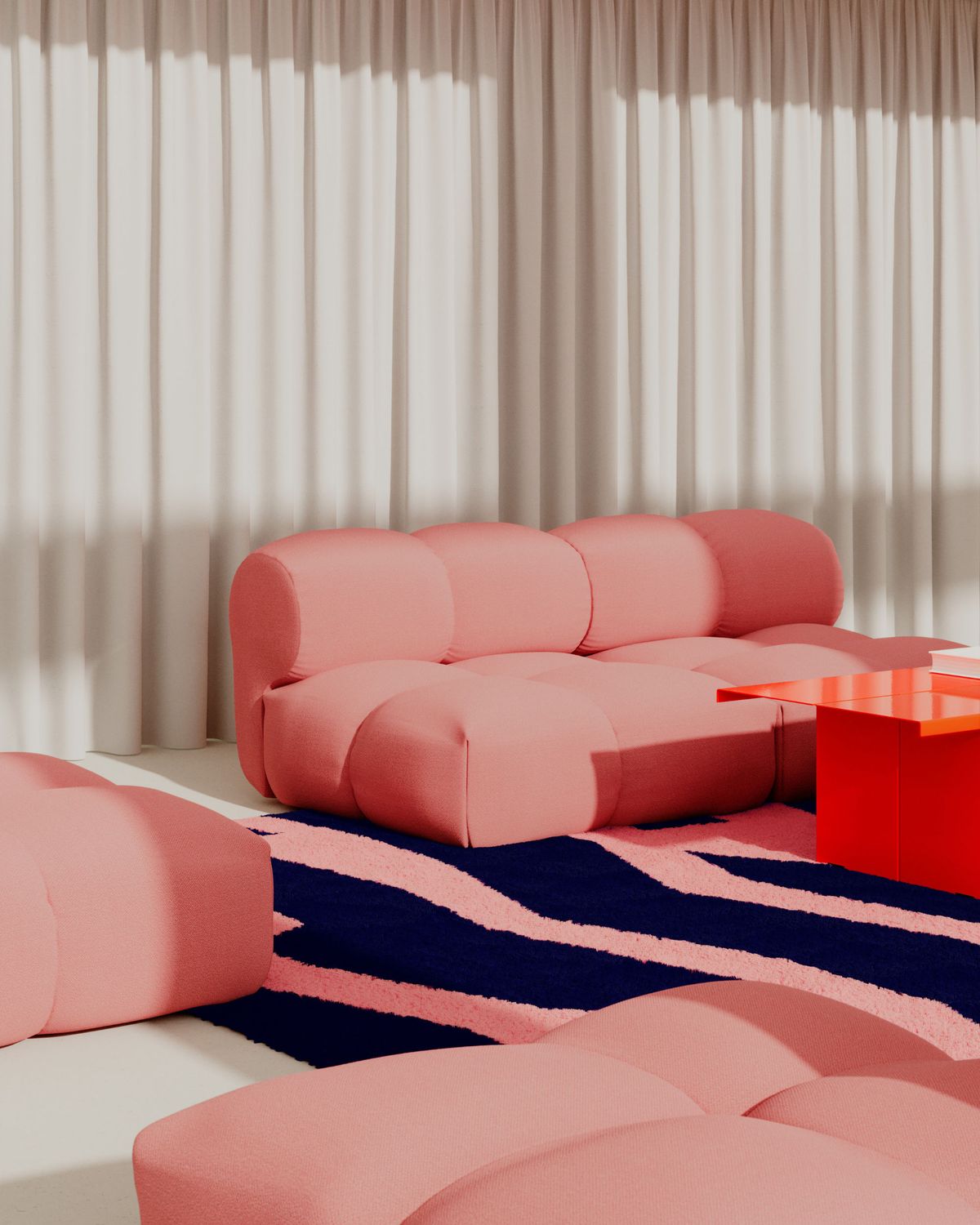 OUT - SANDER Sofa - Pouf