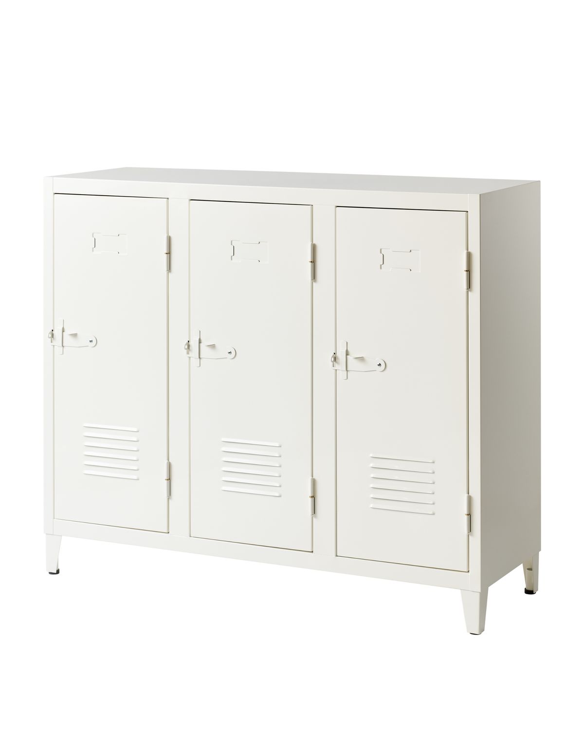 Tolix - Schrank B3, Farbe: Blanc pur