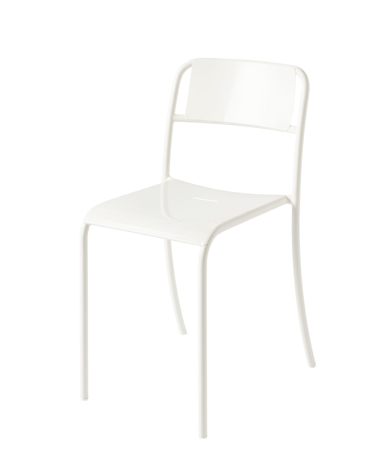 Tolix - Stuhl Patio, Farbe: Blanc pur