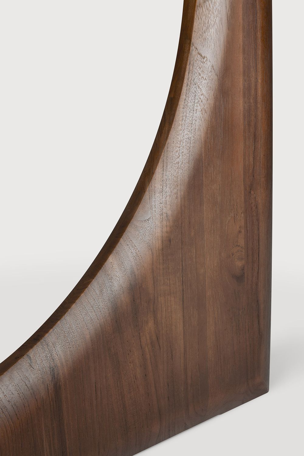 Ethnicraft - Geometric Esstisch - Teak braun, rund