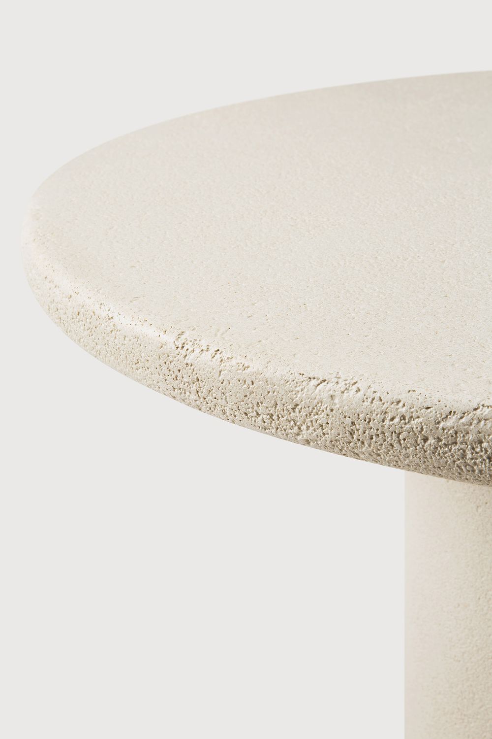 Ethnicraft - Elements Esstisch - Off White, rund