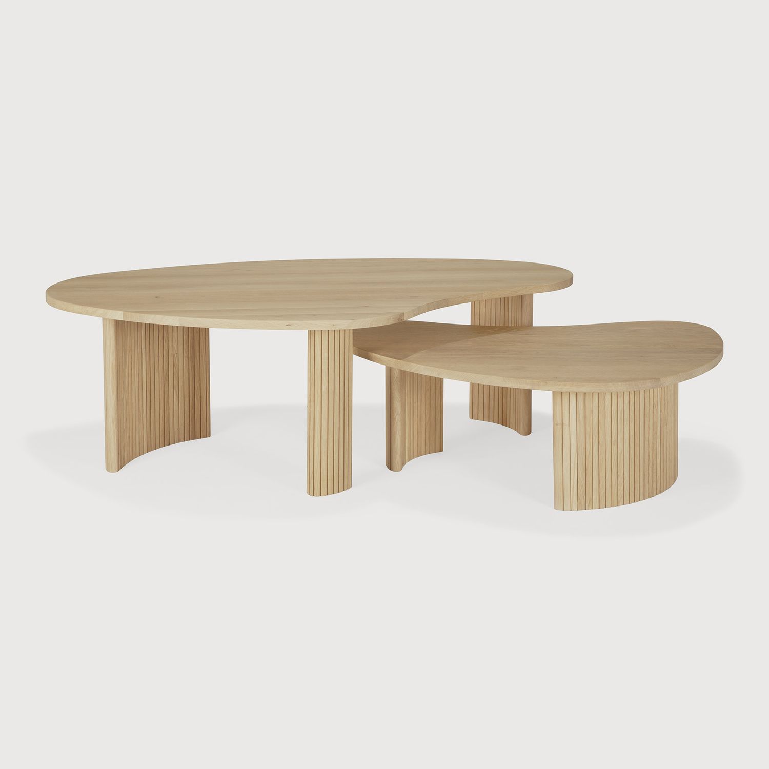Ethnicraft - Boomerang Couchtisch - Eiche