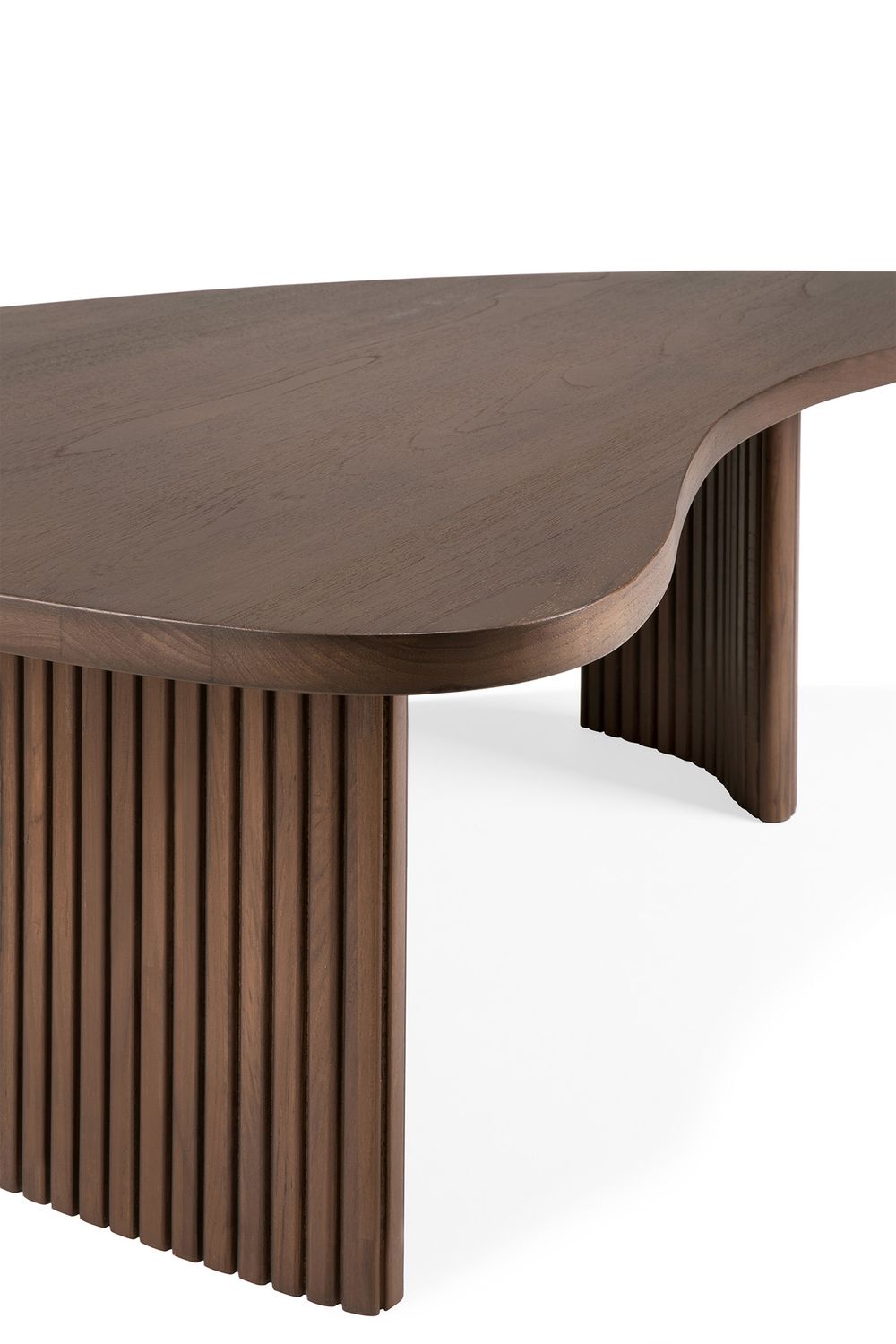 Ethnicraft - Boomerang Couchtisch - Teak braun