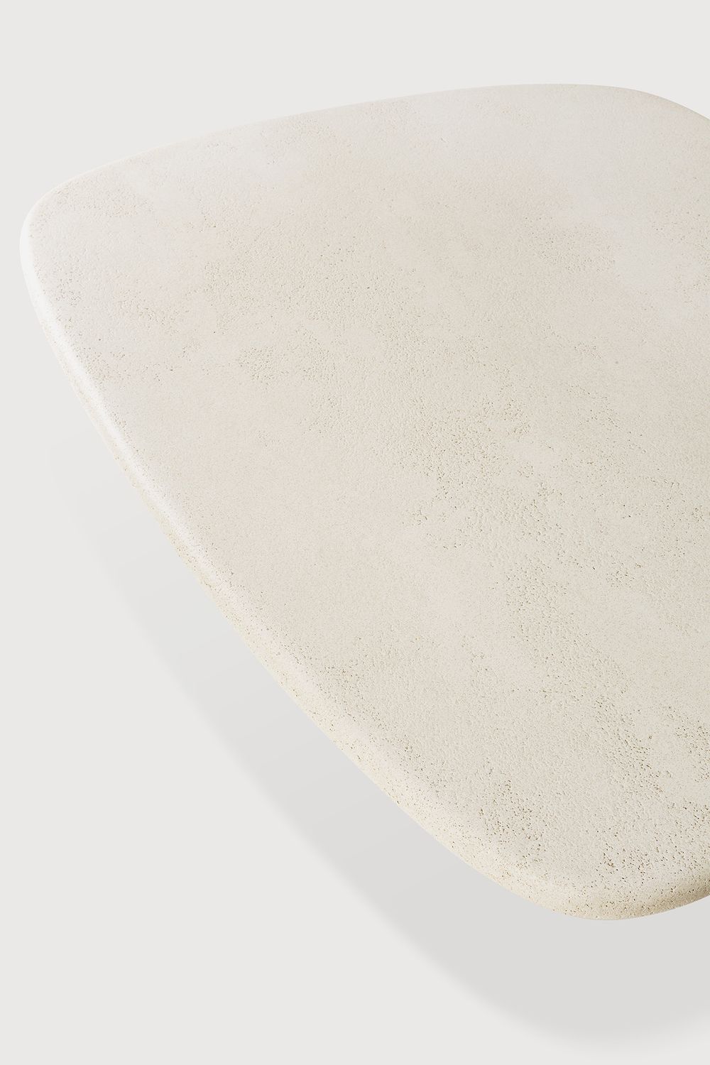 Ethnicraft - Elements Couchtisch - Off White, Kiesel