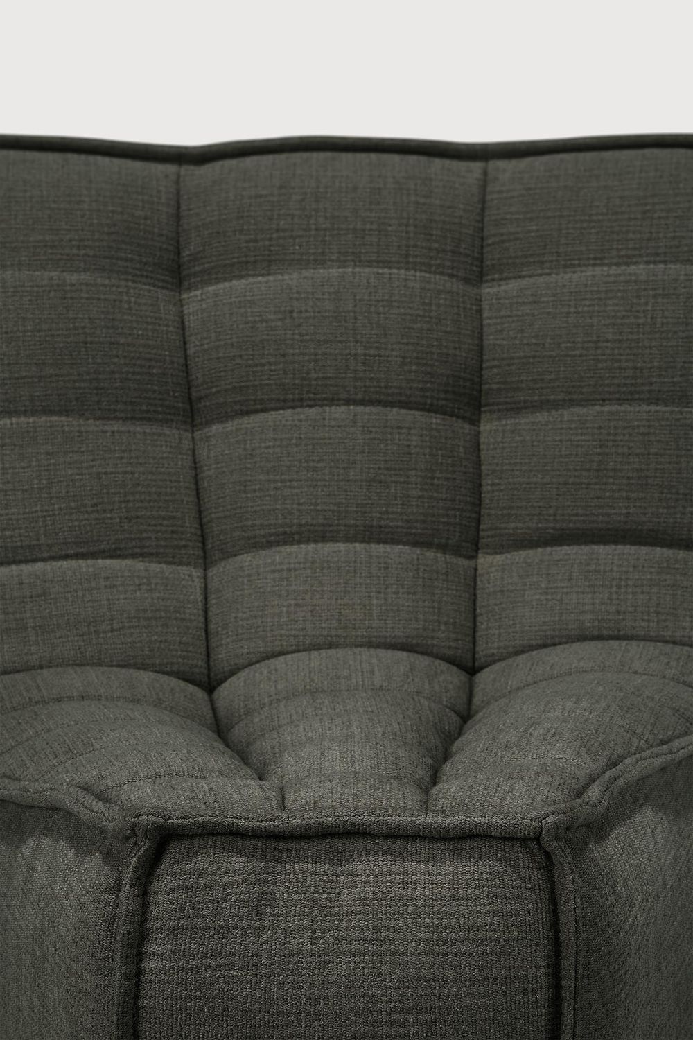 Ethnicraft - N701 Sofa - runde Ecke 45¬∞, Moss, Eco Stoff