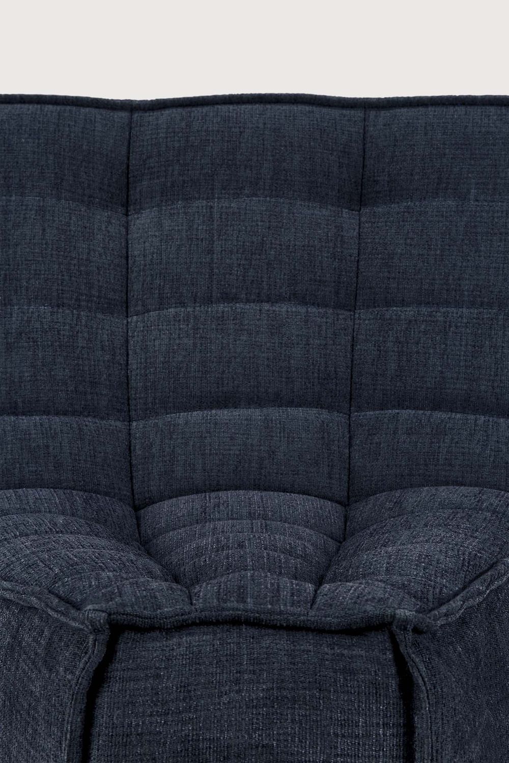 Ethnicraft - N701 Sofa - runde Ecke 45¬∞, Graphit, Eco Stoff