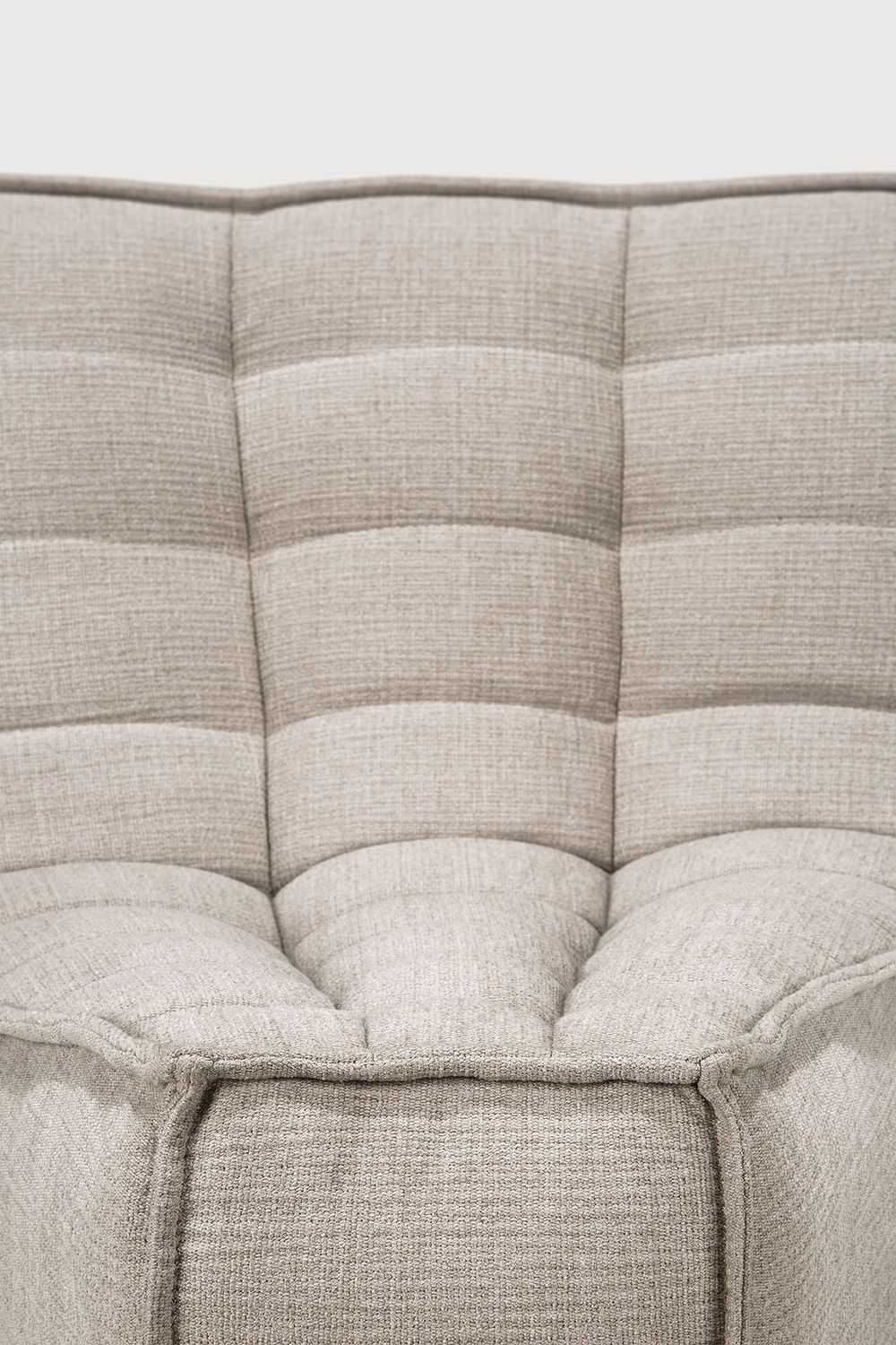 Ethnicraft - N701 Sofa - runde Ecke 45¬∞, Beige