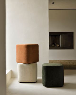 Ethnicraft - Cube Pouf