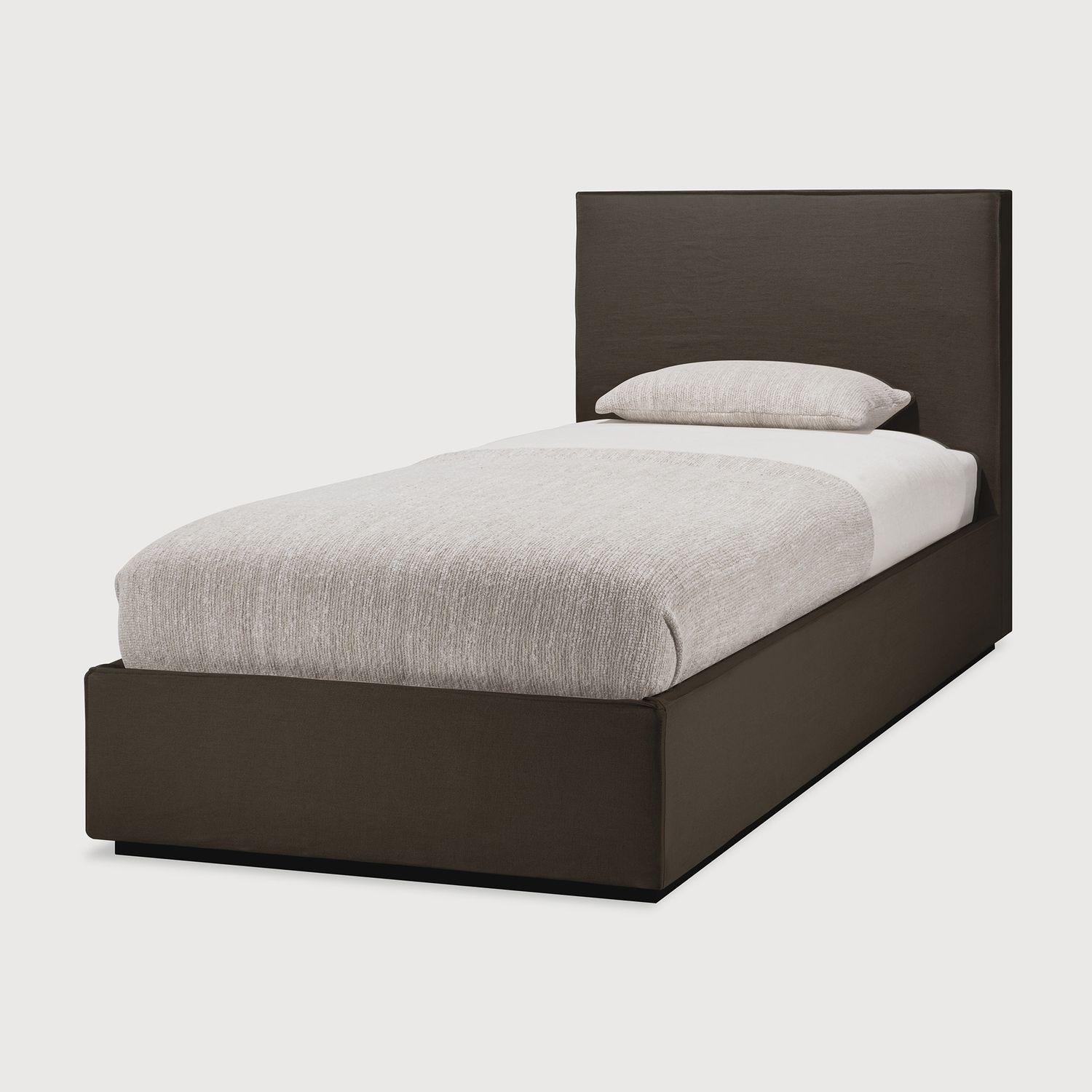 Ethnicraft - Revive Bett - Grey, 90cm