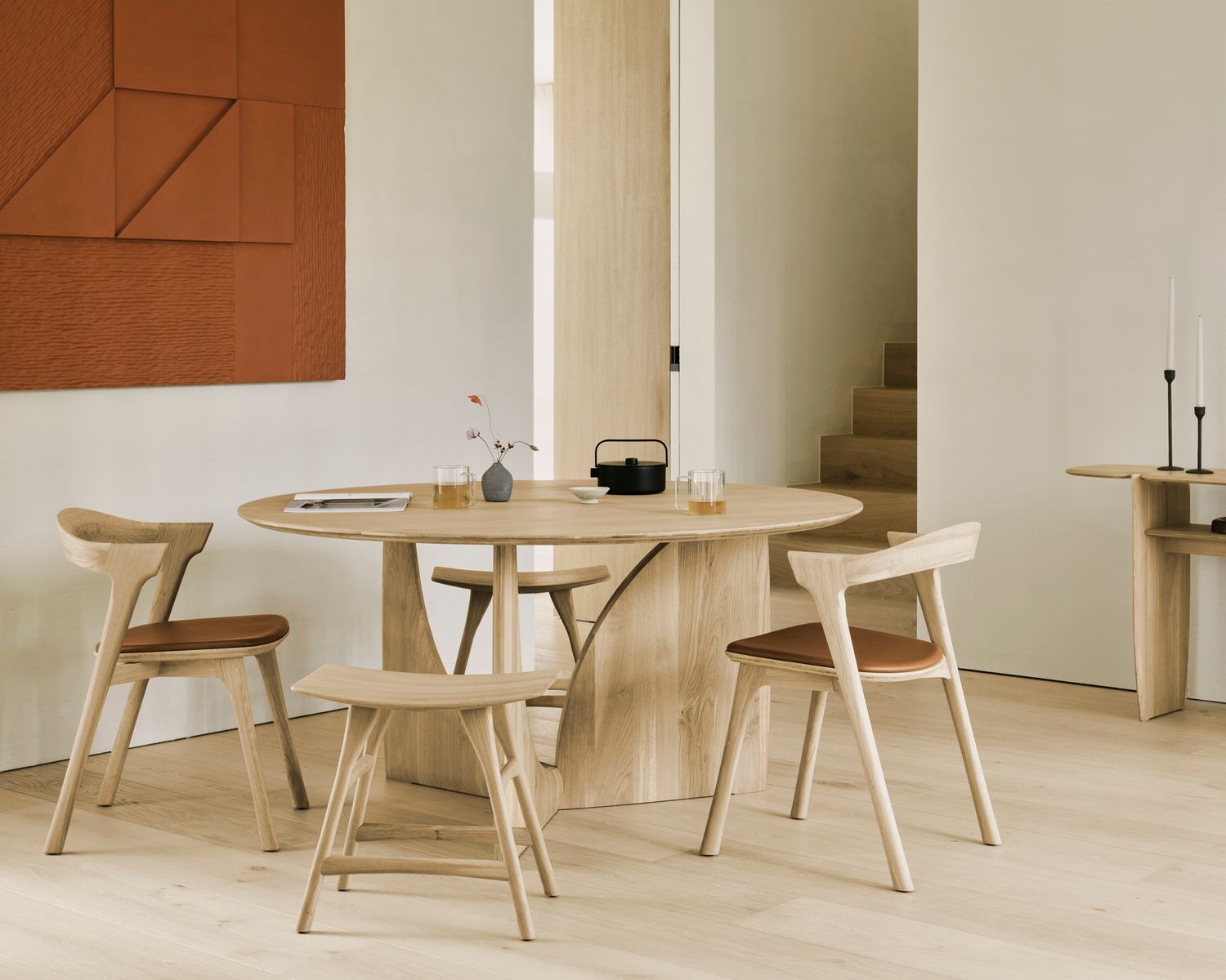 Ethnicraft - Geometric Esstisch - Eiche, rund