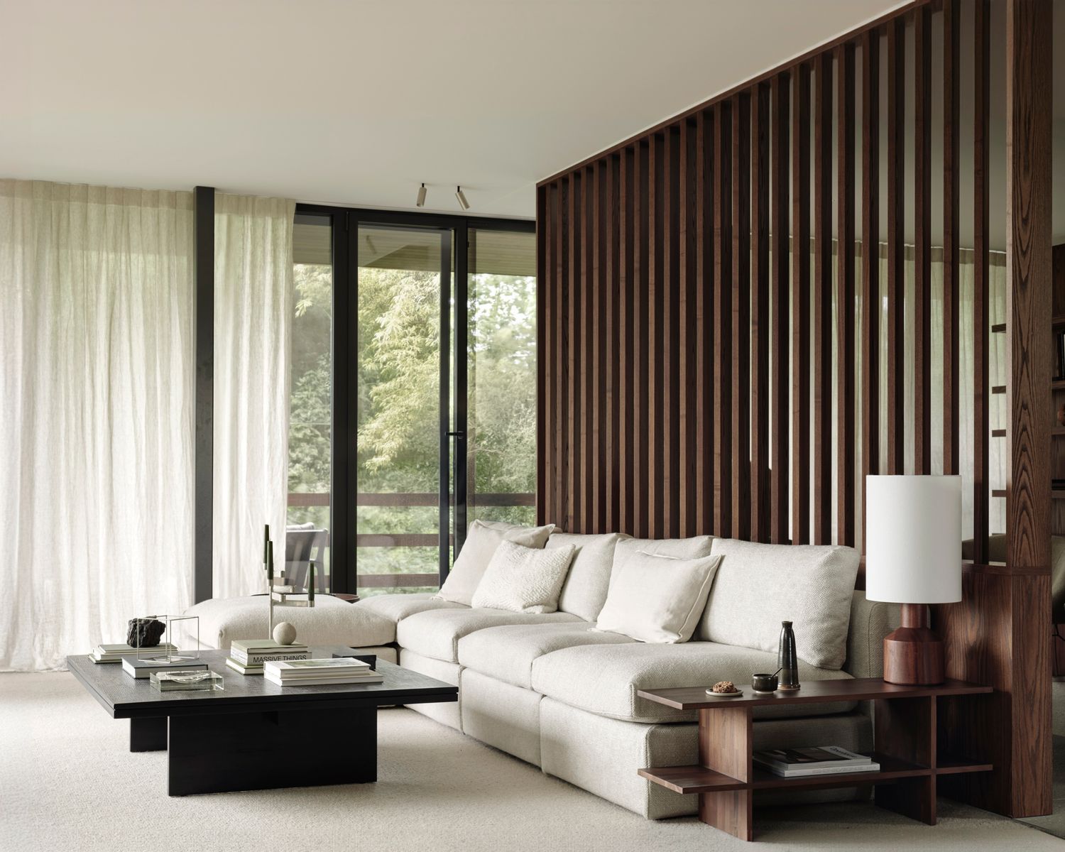 Ethnicraft - Kabuki Beistelltisch - Teak braun