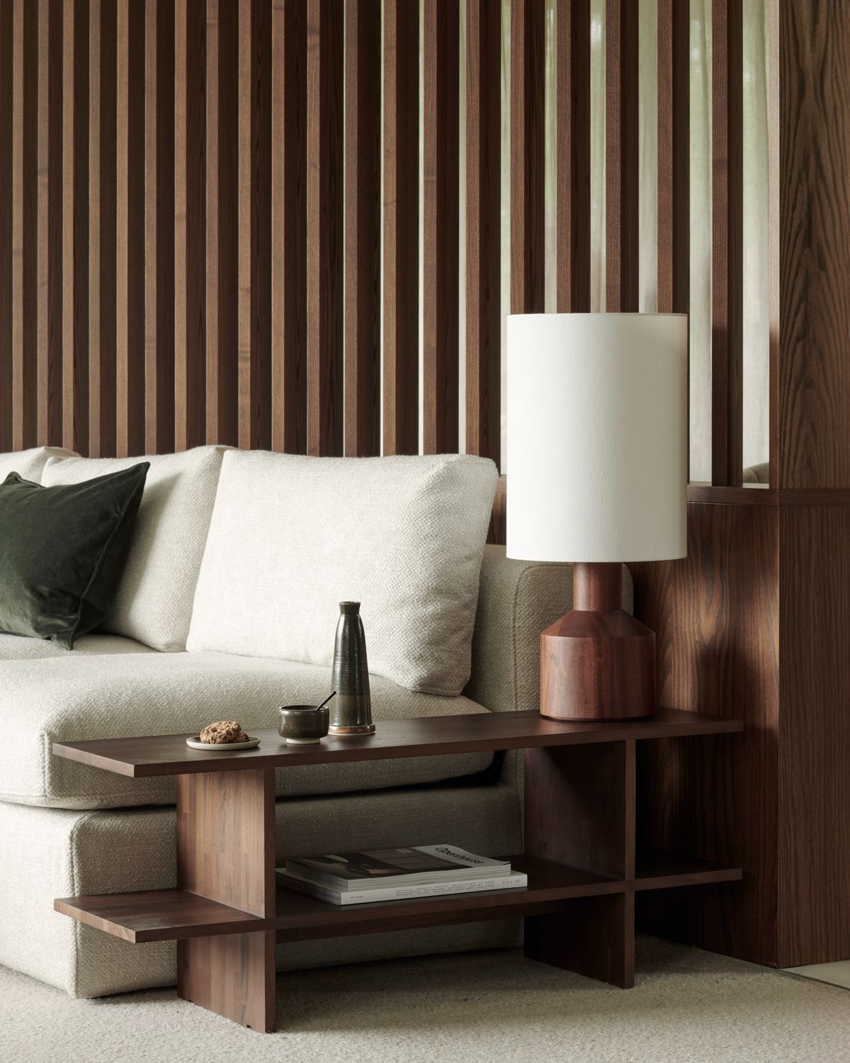 Ethnicraft - Kabuki Beistelltisch - Teak braun