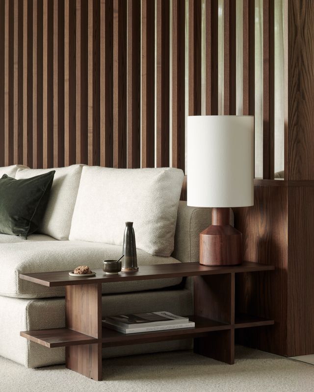Ethnicraft - Kabuki Beistelltisch - Teak braun