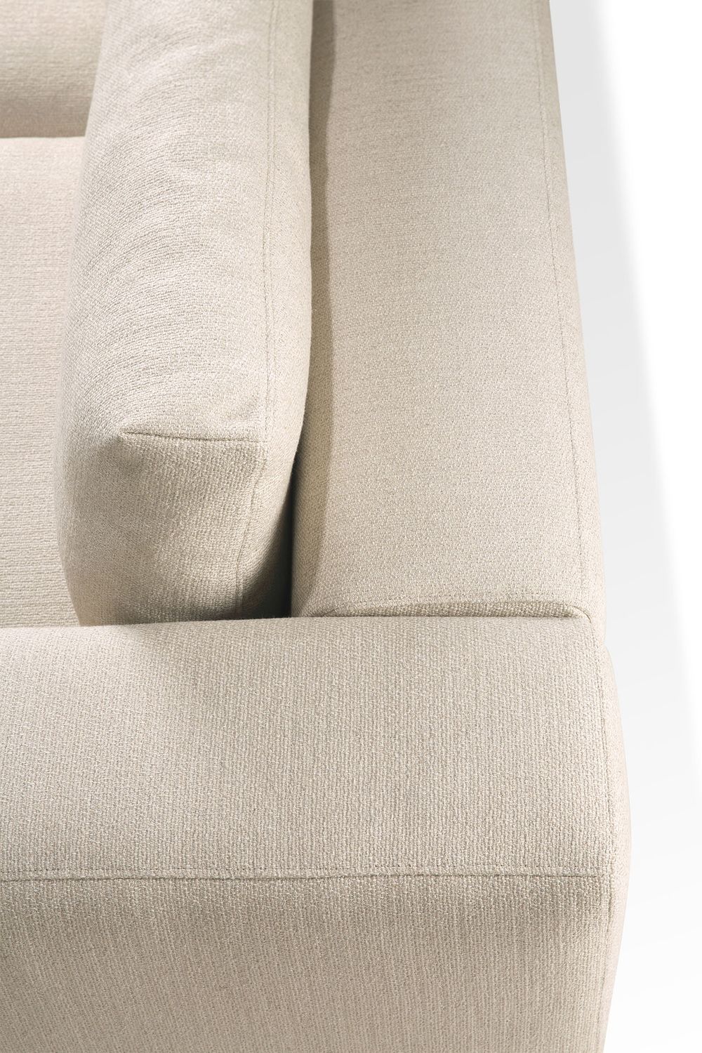 Ethnicraft - Mellow Sofa - Off White, Eco Stoff