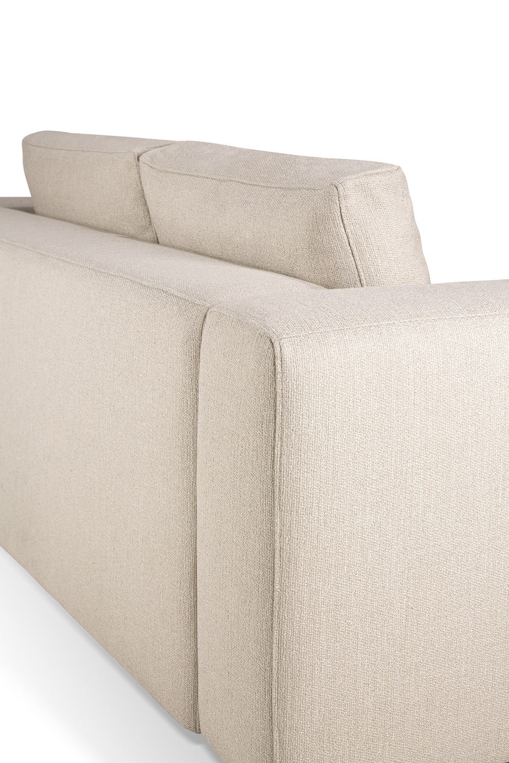 Ethnicraft - Mellow Sofa - Off White, Eco Stoff