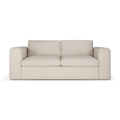 Ethnicraft - Mellow Sofa - Off White, Eco Stoff