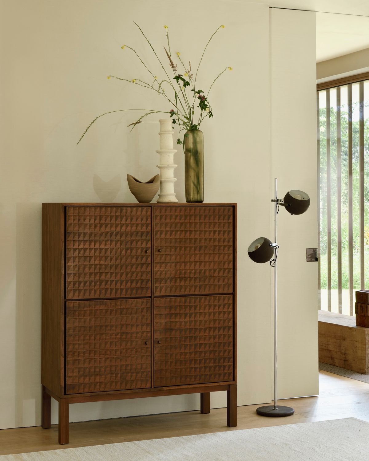 Ethnicraft - Sono Schrank - Teak hellbraun