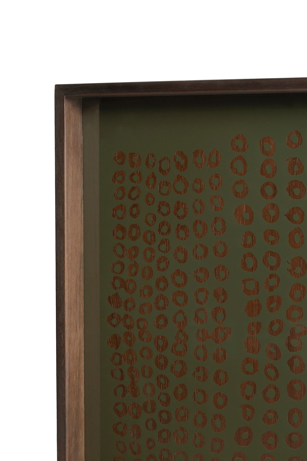 Ethnicraft - Tablett quadratisch S - Glas, Second Nature