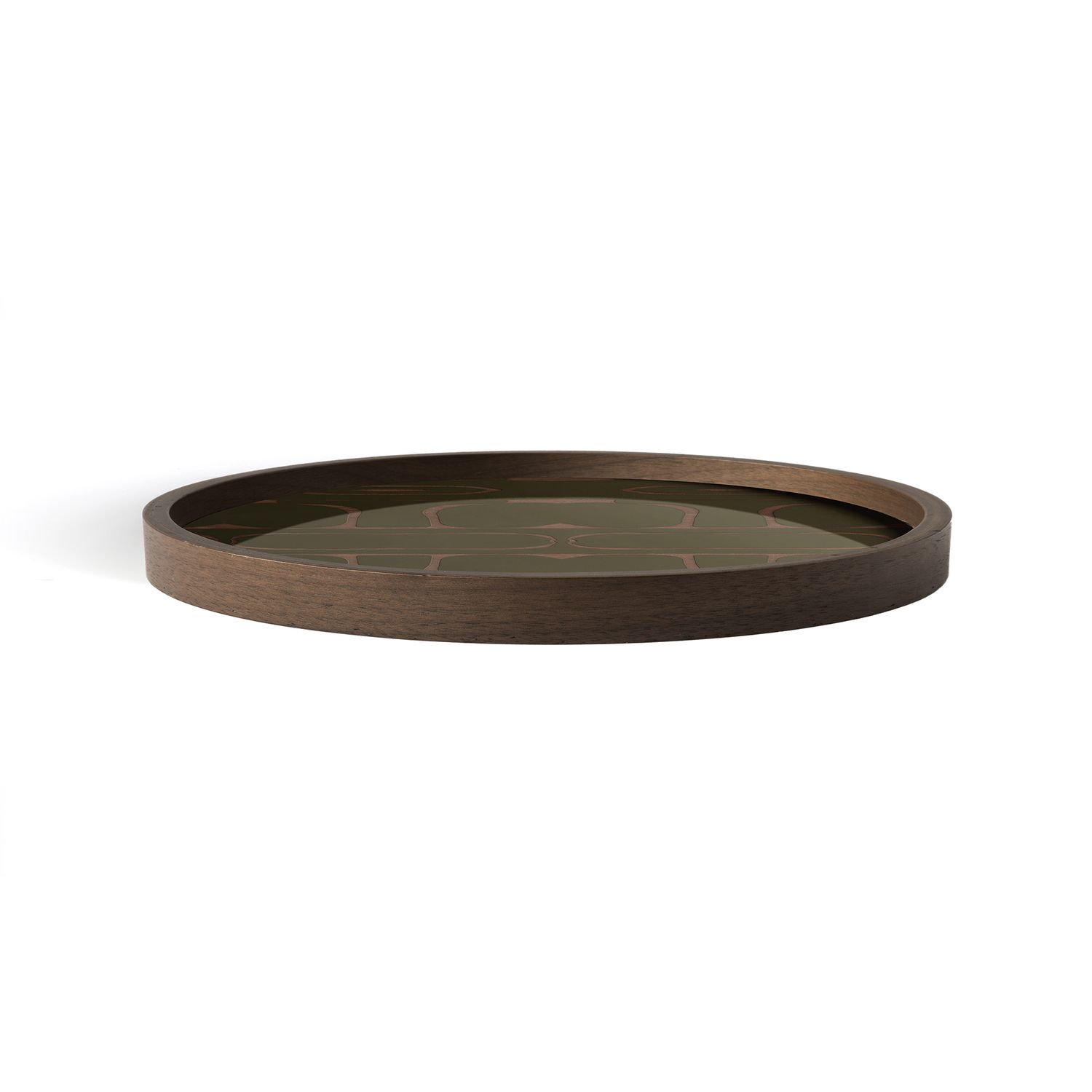 Ethnicraft - Valet Tray rund - Glas, Second Nature
