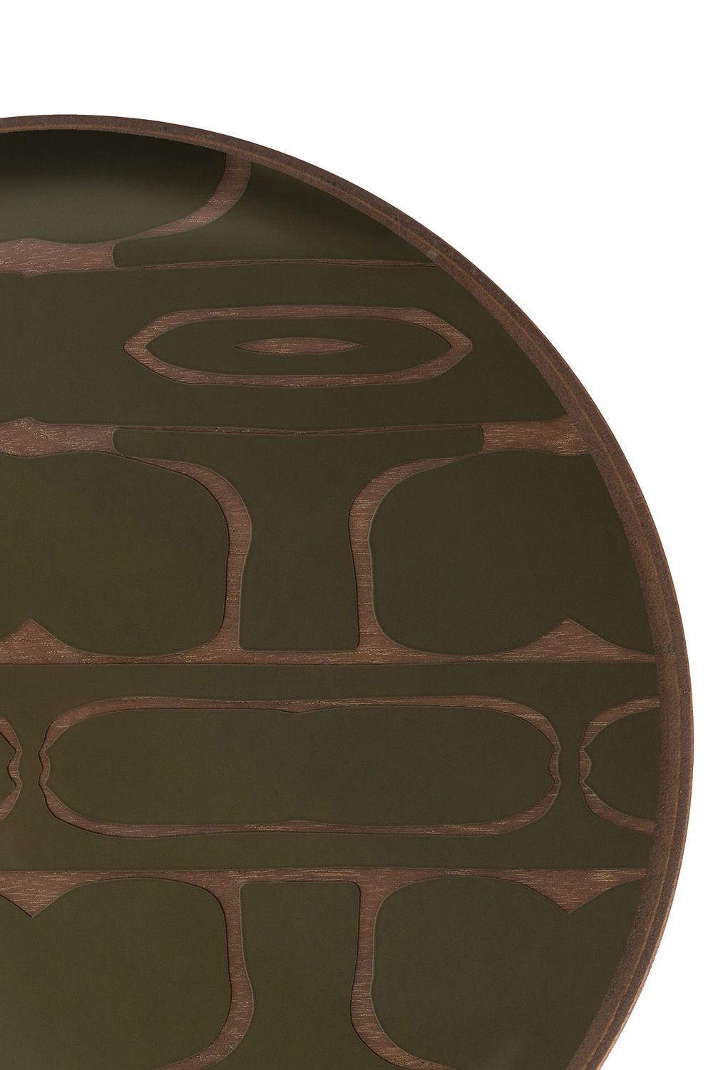 Ethnicraft - Valet Tray rund - Glas, Second Nature