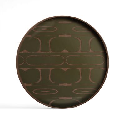 Ethnicraft - Valet Tray rund - Glas, Second Nature
