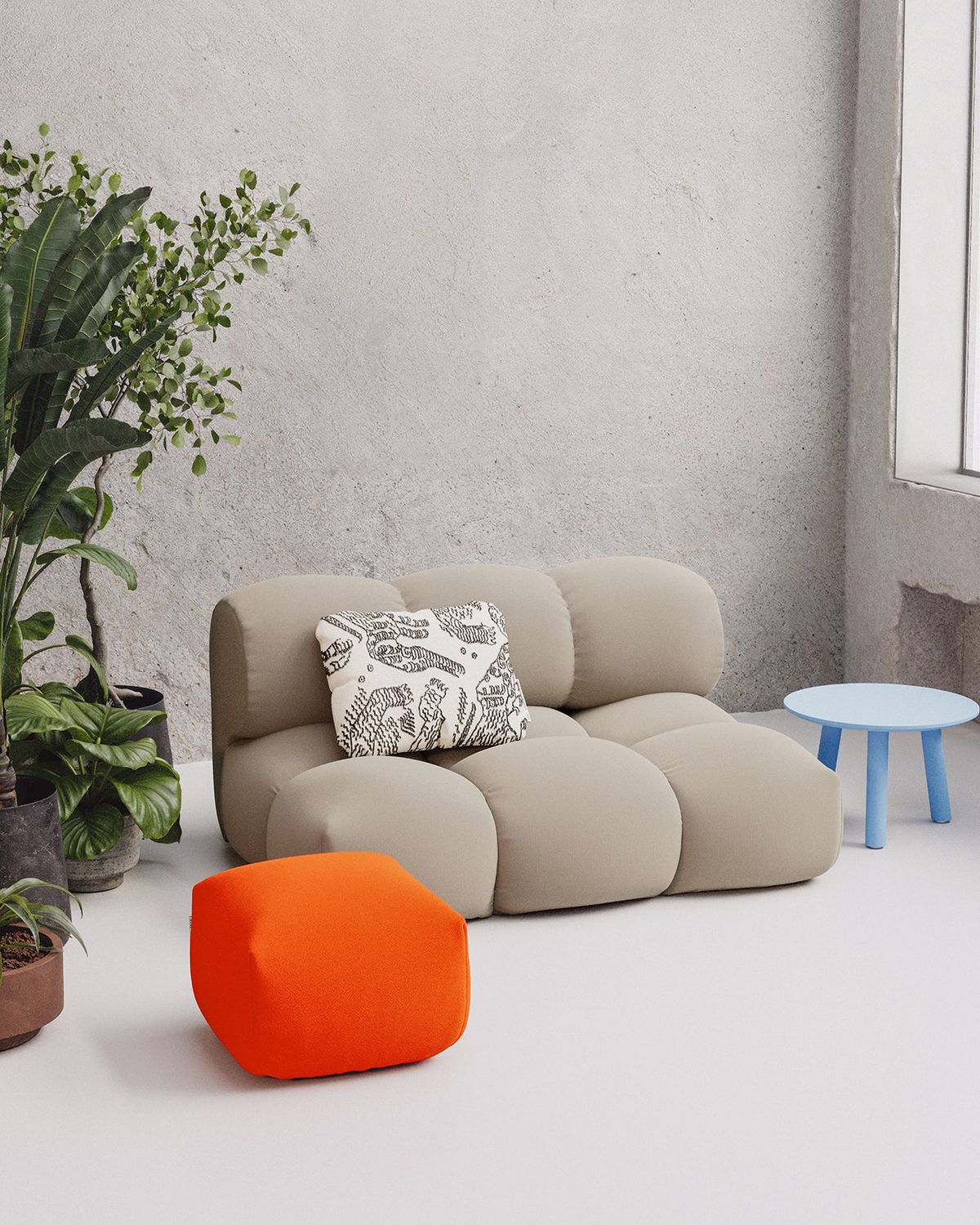 OUT - SANDER Sofa - Pouf