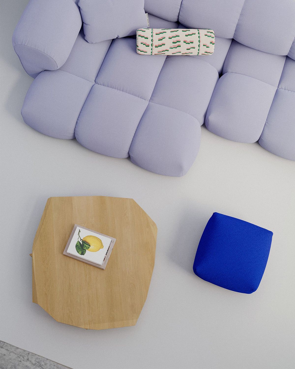 OUT - SANDER Sofa - Pouf