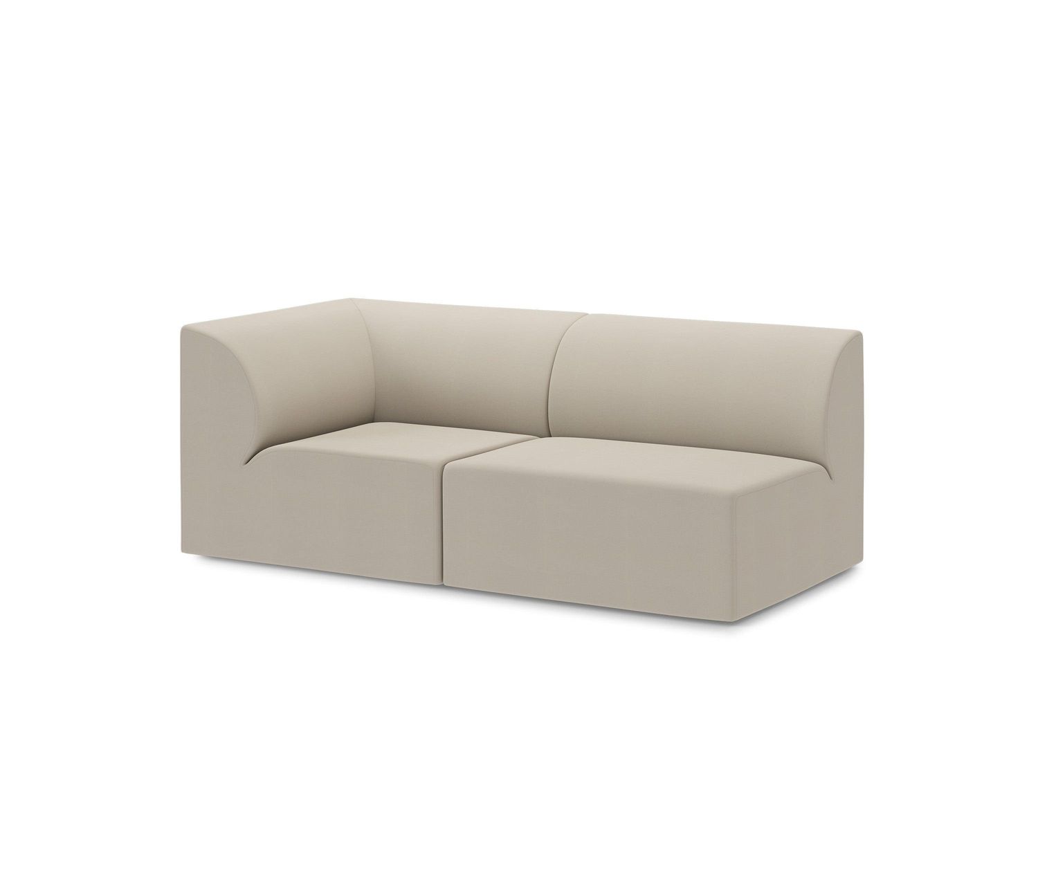 OUT - WEBER Sofa - Design 01, Farbe: Beige