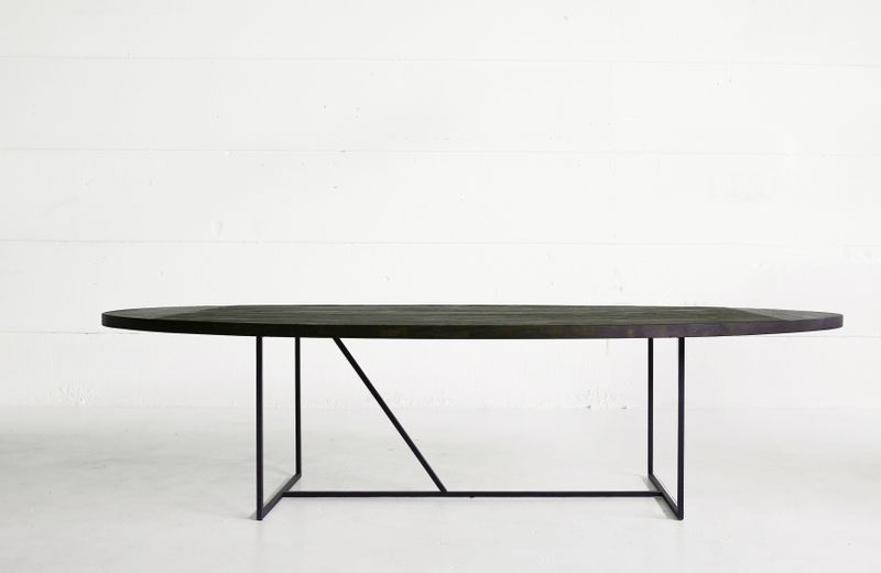 MESA OVAL - Esstisch Teak