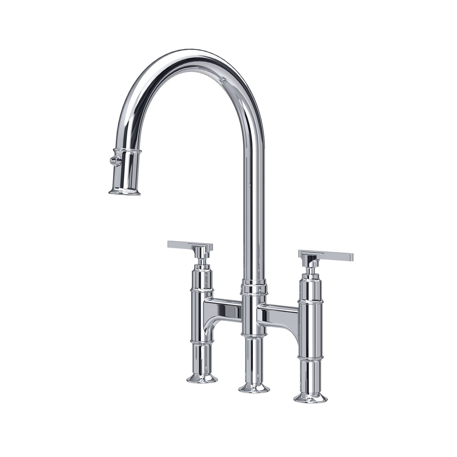 Perrin &amp; Rowe - SOUTHBANK Küchenarmatur - Brücke, mit Ausziehbrause, Ausführung: Chrome