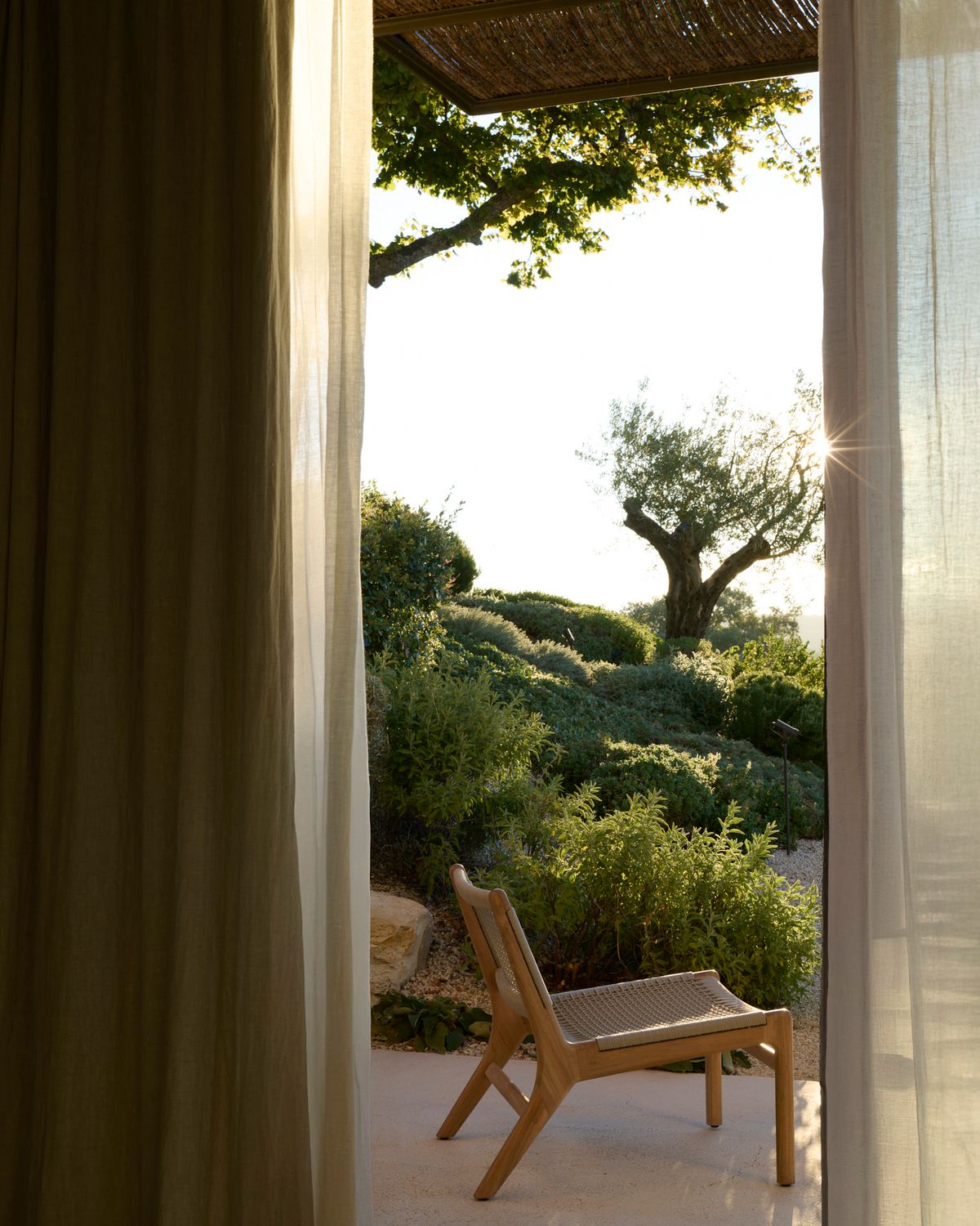 Ethnicraft - Jack Woven Loungesessel Outdoor