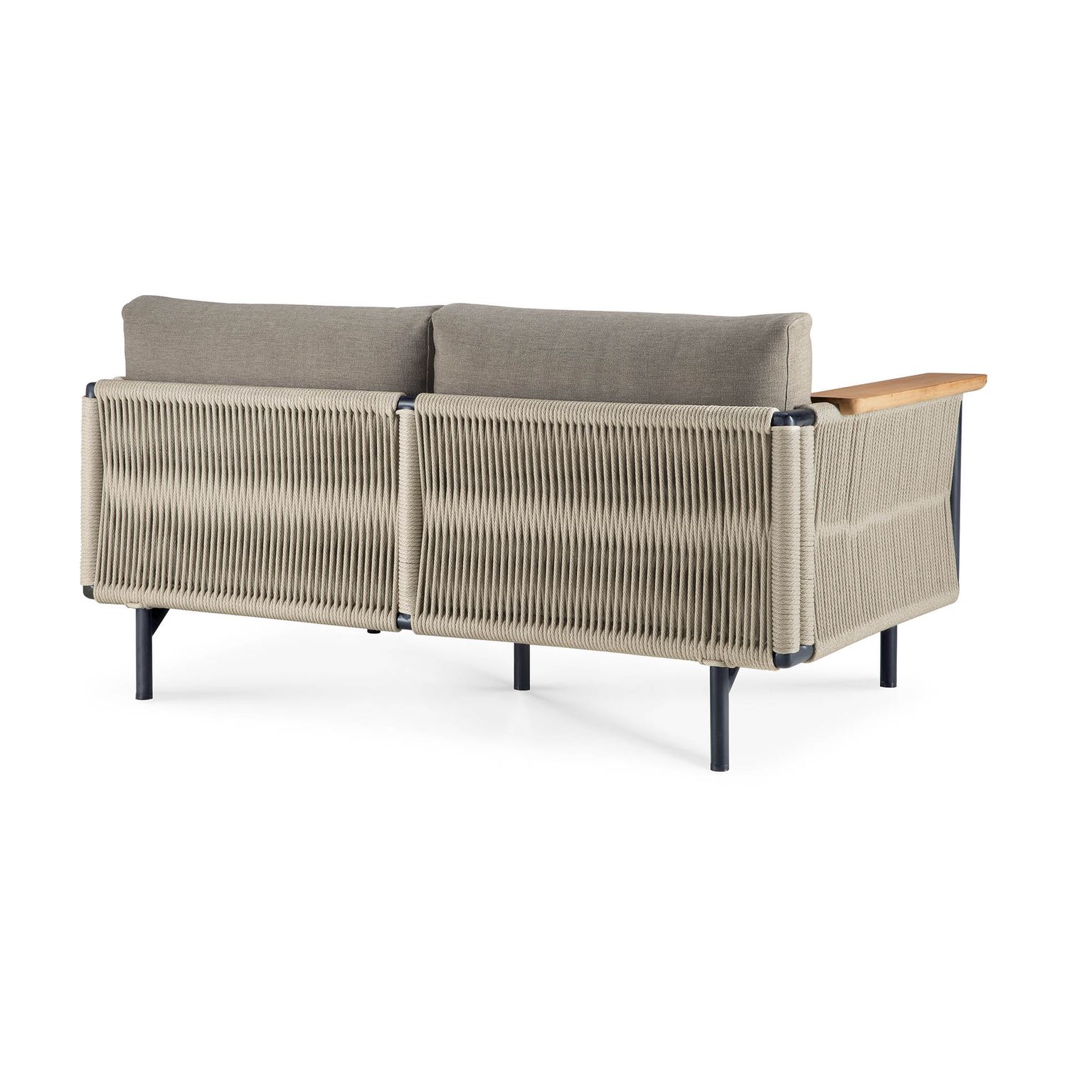 Ethnicraft - Corbey Sofa Outdoor, 2-Sitzer - Aluminium
