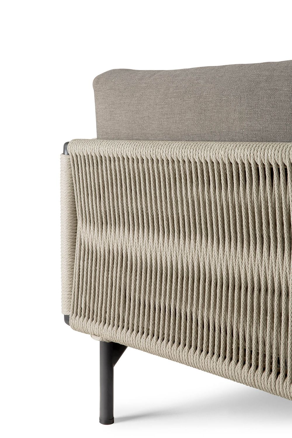 Ethnicraft - Corbey Sofa Outdoor, 2-Sitzer - Aluminium
