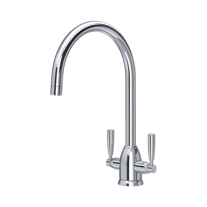 Perrin &amp; Rowe - LANGBOURN Robinet de cuisine - Monobloc, 2 leviers