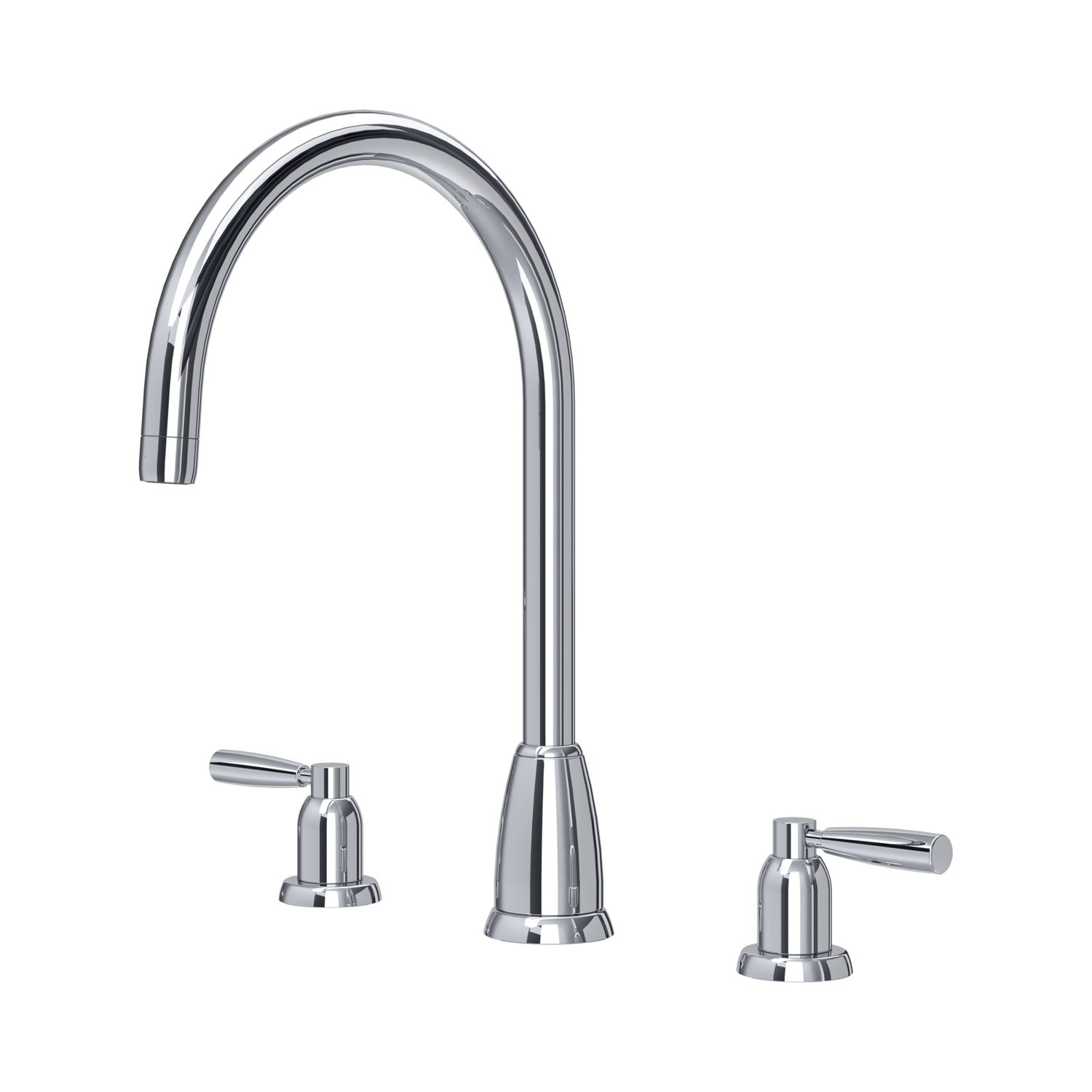 Perrin &amp; Rowe - LANGBOURN Küchenarmatur - 3-Loch, Ausführung: Chrome
