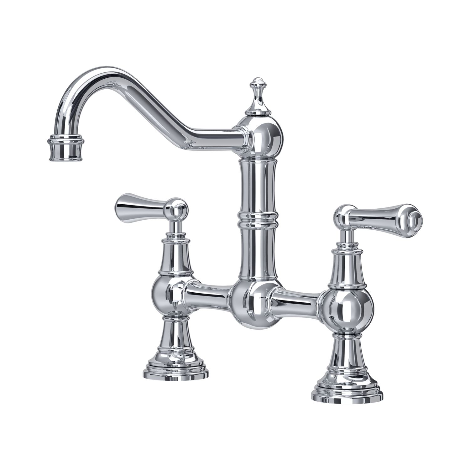 Perrin &amp; Rowe - PROVENCE Küchenarmatur - Brücke, Ausführung: Chrome