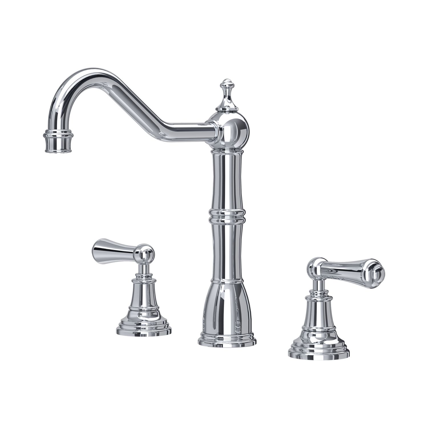 Perrin &amp; Rowe - PROVENCE Küchenarmatur - 3-Loch, Ausführung: Chrome