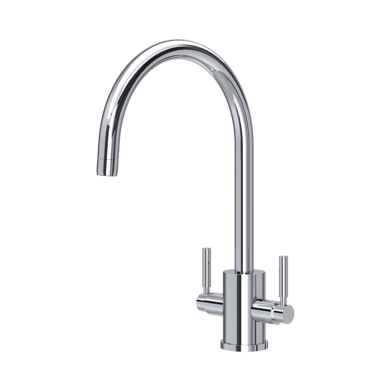 Perrin &amp; Rowe - JULIET ROUND Küchenarmatur - Monoblock, Ausführung: Chrome