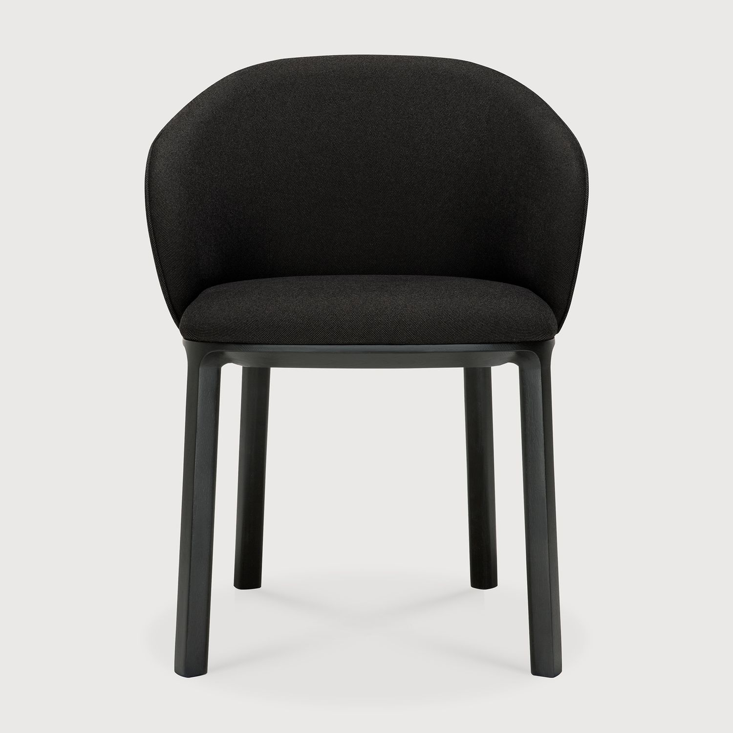 Ethnicraft - Unda Stuhl - Eiche, Charcoal