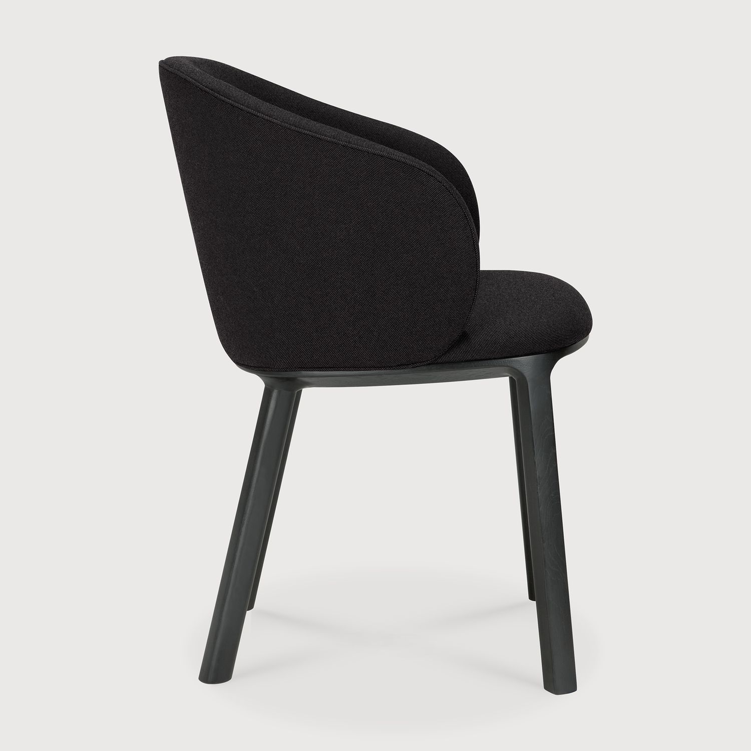 Ethnicraft - Unda Stuhl - Eiche, Charcoal