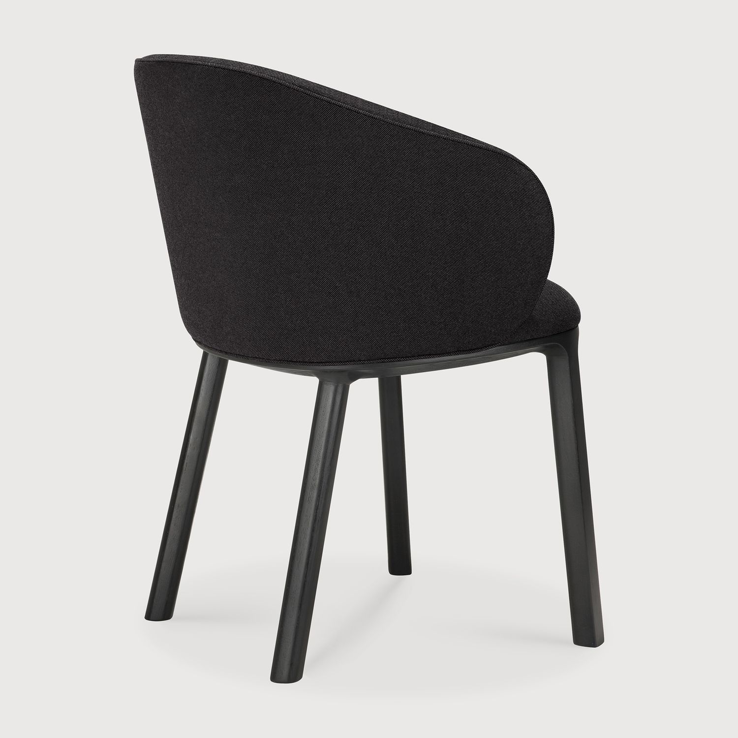 Ethnicraft - Unda Stuhl - Eiche, Charcoal