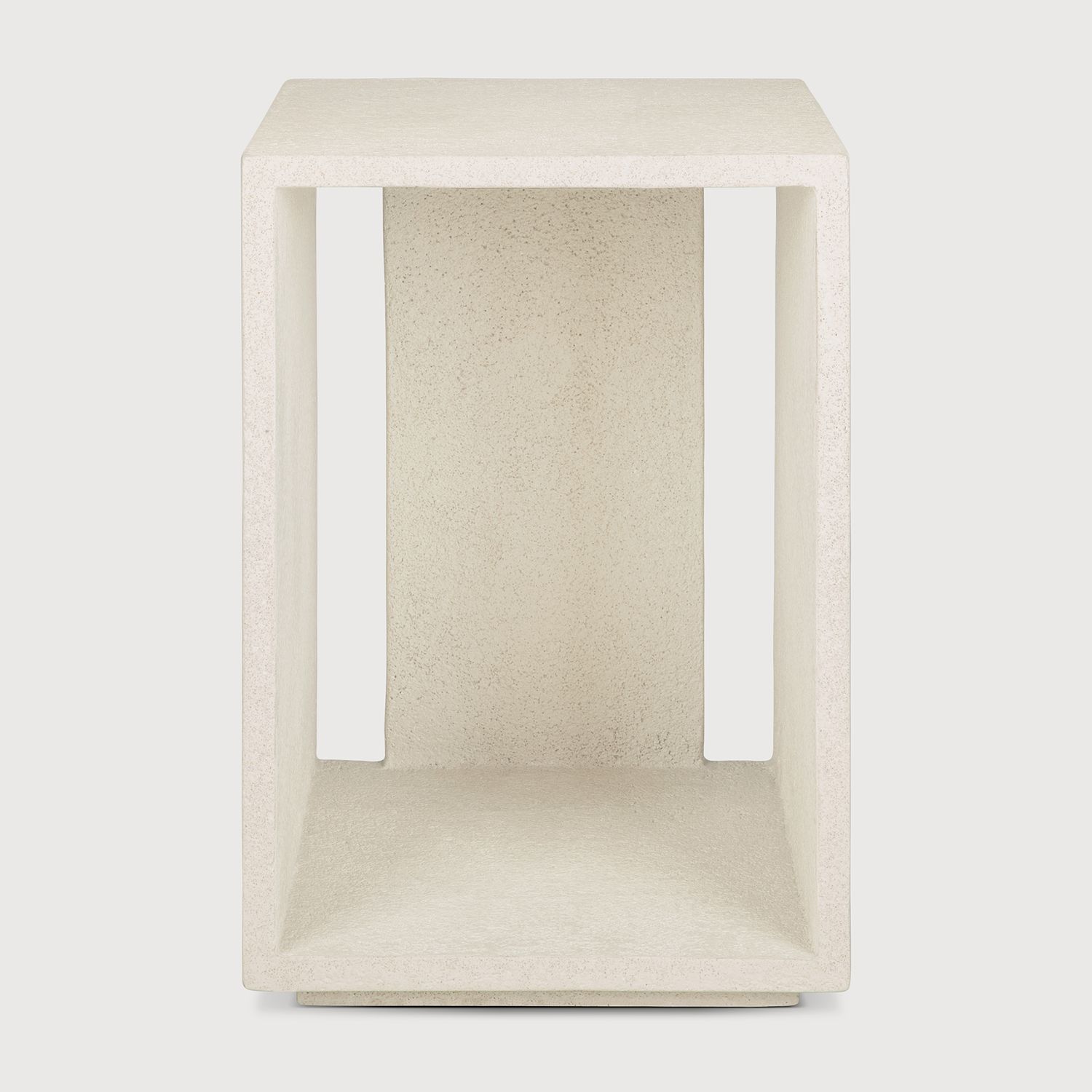 Ethnicraft - Elements Nachttisch - Microzement, Off White