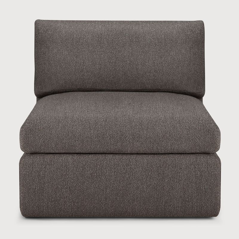Ethnicraft - Mellow Modulsofa - 1-Sitzer, Granit